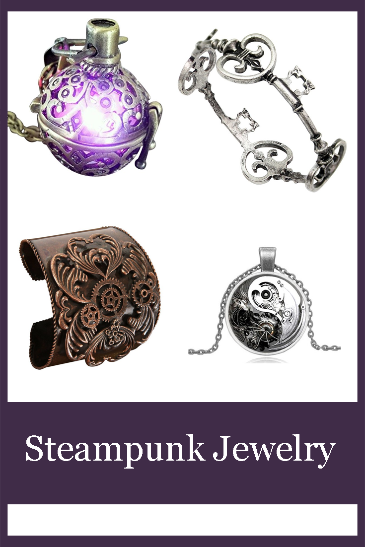 Steampunk Jewelry, Steampunk pendants, bracelets and more
