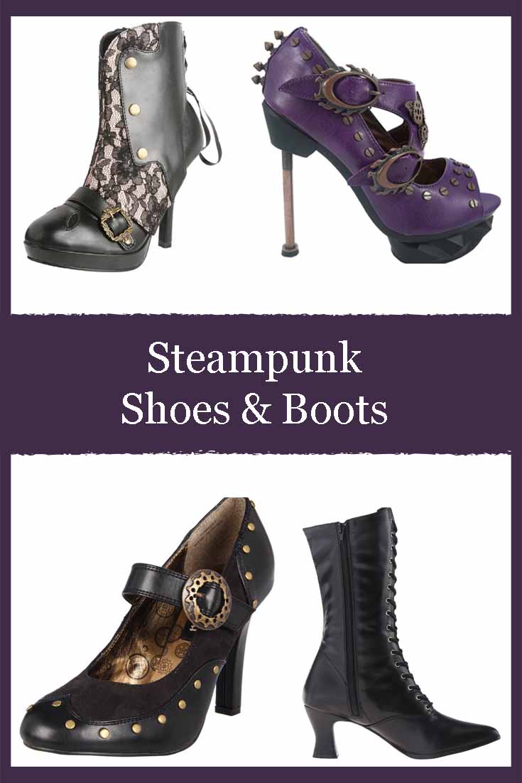 Steampunk Shoes | Steampunk Boots